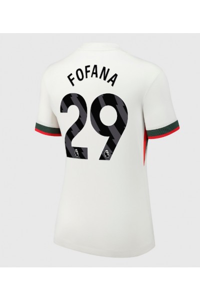 Chelsea Wesley Fofana #29 Jalkapallovaatteet Naisten Vieraspaita 2025-26 Lyhythihainen Chelsea Wesley Fofana #29 Jalkapallovaatteet Naisten Vieraspaita 2025-26 Lyhythihainen